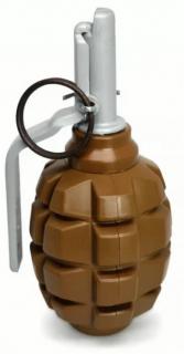 ANANAS Soviet F1 Pyro F1G Pyrotechnic Class P1 EN 16263 - 3 Airsoft Grenade by Pyrosft